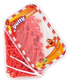 Ciloglu Yutty Spaghetti Sour Starwberry 300g