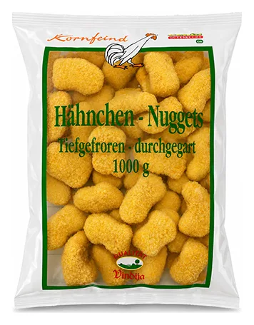 - Kornfeind Hühner Nuggets 1kg