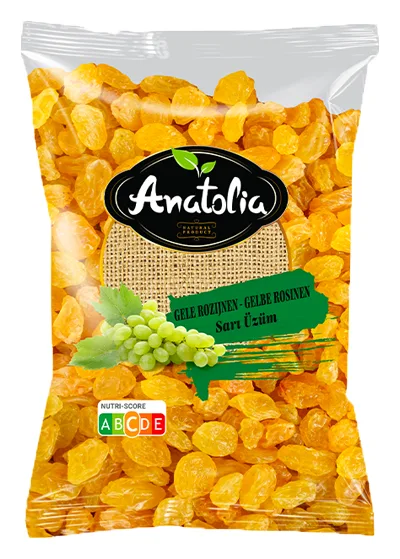 Anatolia Gelbe Rosinen Medium 500g