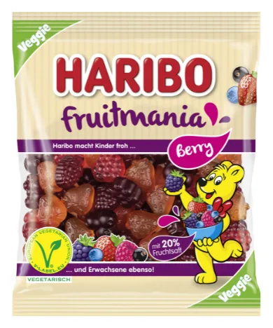 Haribo Fruitmania Berry 160g