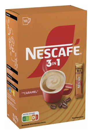 Nescafe 3 in 1 Stix Caramel 160g