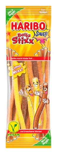 Haribo Balla Stixx Limo Mix 175g