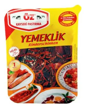Öz Kayseri Yemeklik Rinderschinken 200g