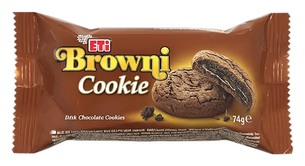 Eti Browni Cookie Dunkle Schokolade 74g