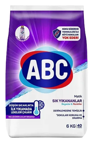 ABC Pulver Renkliler Beyazlar Parfumia 40 W. 6kg