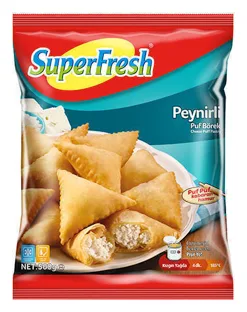 Superfresh Blätterteigecken mit Käsefüllung 500g