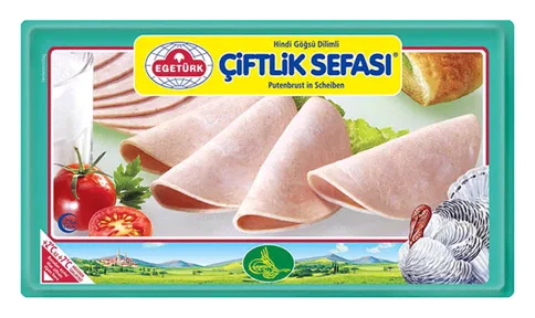 Egetürk Ciftlik Sefasi Dilim Hindi Gögsü 100g