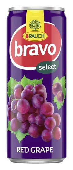 Rauch Bravo Rote Traube 330ml