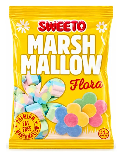 Sweeto Marshmallow Flora 140g