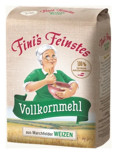 Fini's Feinstes Vollkornmehl 1kg