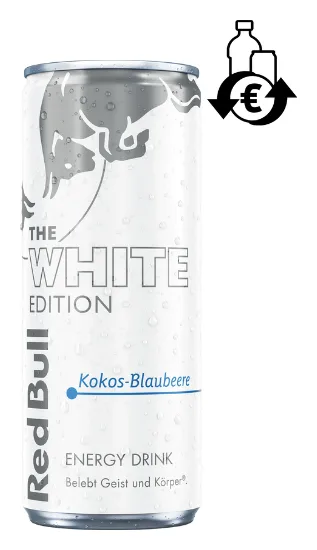 Red Bull White Edition Cocos Heidelbeere 250ml