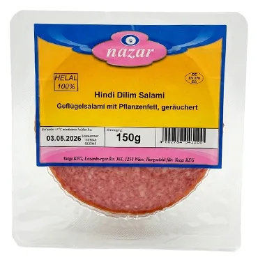 Nazar Putensalami, geschnitten 150g