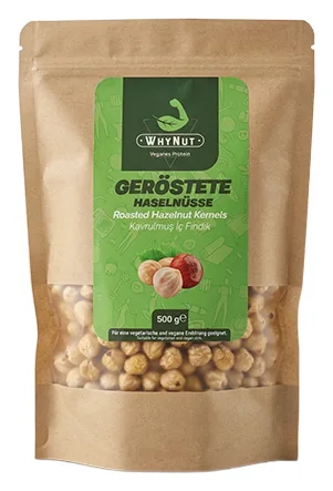 Whynut Geröstete Haselnüsse 500g