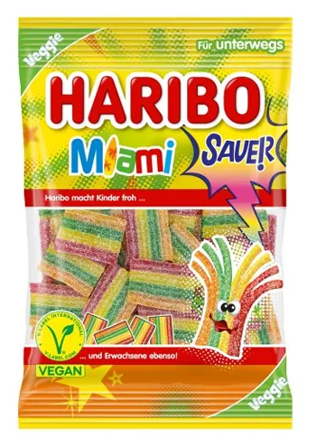 Haribo Miami Sauer 85g