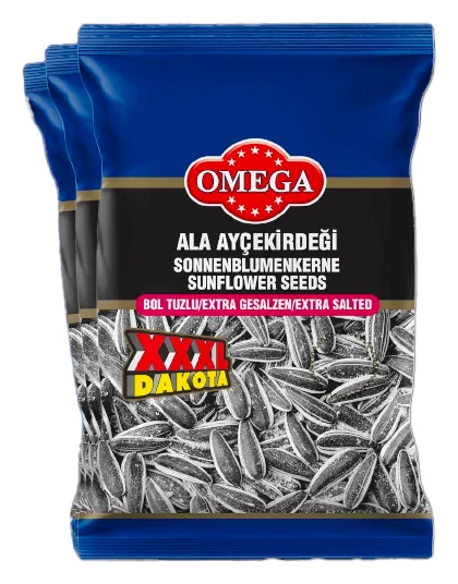 Omega Sonnenblumenkerne XXXL Extra Gesalzen 350g