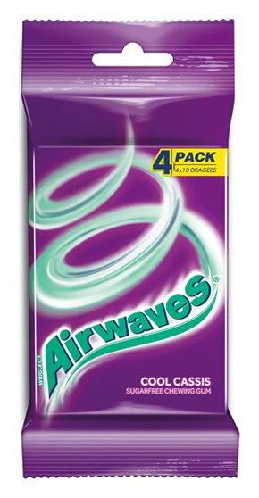 Airwaves Cool Cassis 4x10pcs