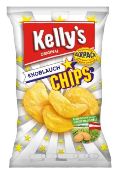 Kelly's Chips Knoblauch 150g