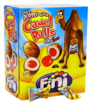 Fini Camel Balls Bubble Gum 200pcs