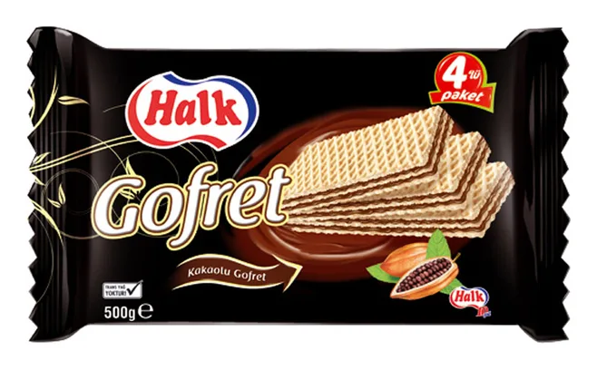 Halk Gofret Kakao 500g