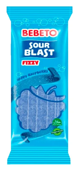 Bebeto Sour Blast Happy Raspberry 180g