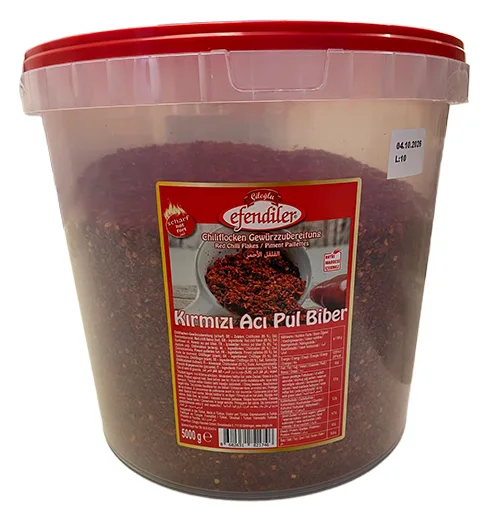 Ciloglu Efendiler Chiliflocken Gewürzzubereitung Scharf 5kg