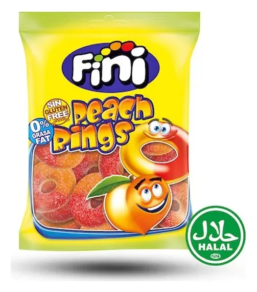 Fini Peach Rings 75g