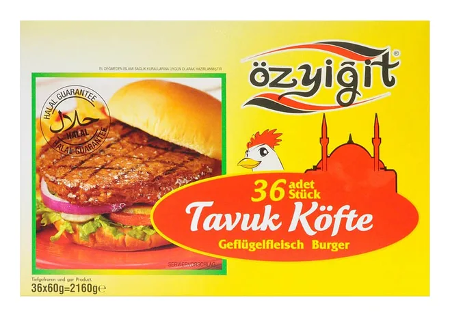 Özyigit Hühnerburger, 36 Stk