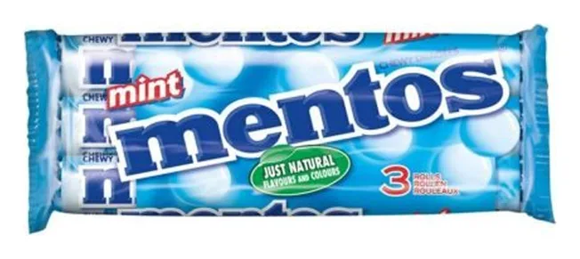 Mentos Minze 3x38g