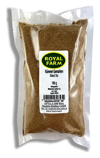 Kümmel gemahlen Royal Farm 100g