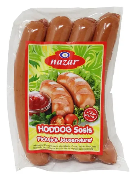 Nazar Hotdog Sosis Picknick 500g