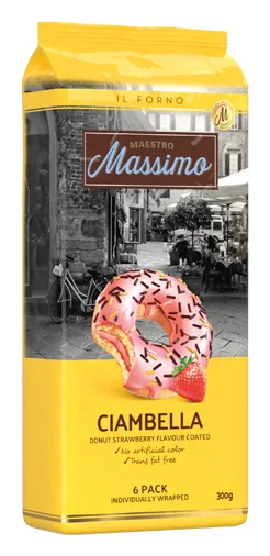 Massimo Donut Erdbeere 6 x 40g