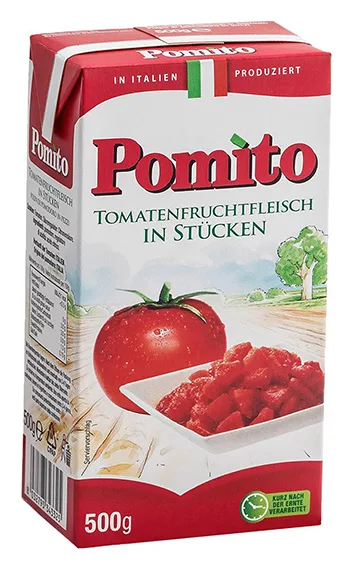 Pomito Tomatenfruchtfleisch in Stücken 500g