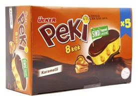 Ülker Peki 8 Kek Cik. & Karamelli 5x42g