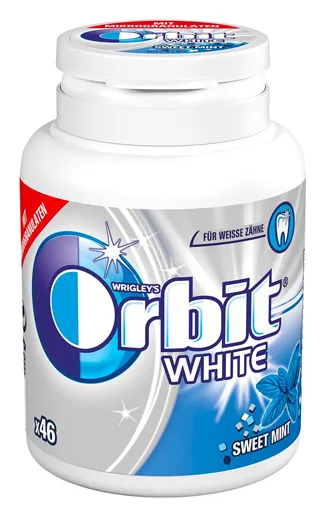 Orbit White Sweet Mint Bottle 64g
