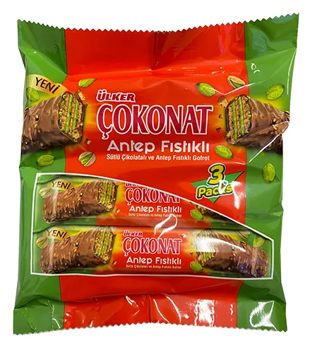 Ülker Cokonat Pistazie 3 Pack 90g