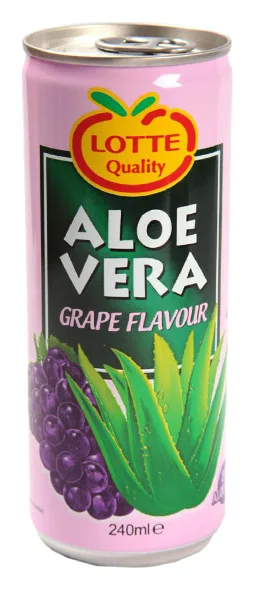 Lotte Aloe Vera Grape Trauben 240ml