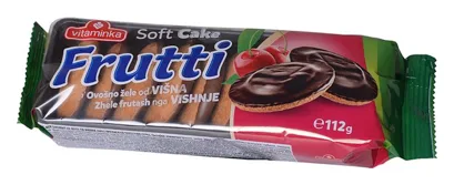 Vitaminka Keks mit Himbeergelee 112g