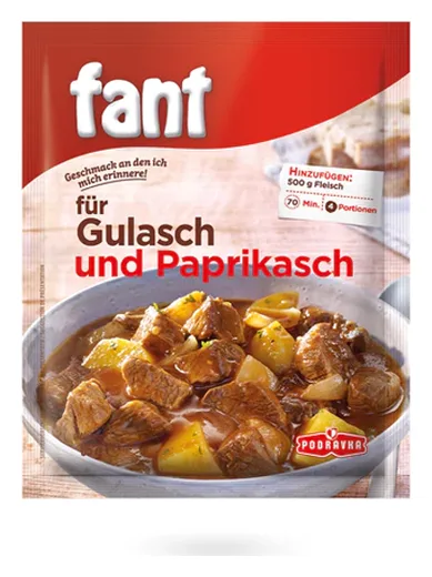 Podravka Fant für Gulasch 60g