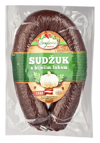 Brajlovic Domaci Sudcuk mit Knoblauch 300g