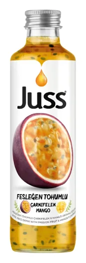 Juss Basil Seed Passionfruit-Mango 250ml