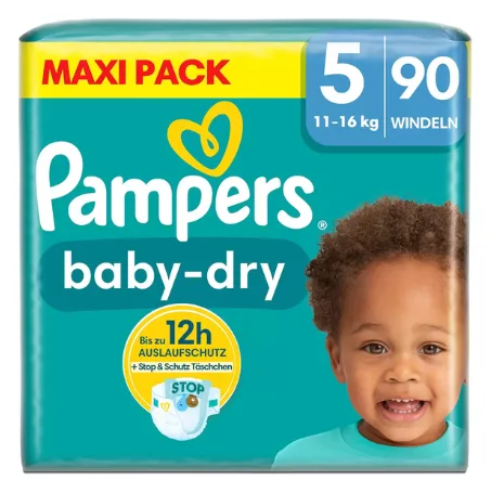 Pampers Windeln Baby Dry 5, 90pcs