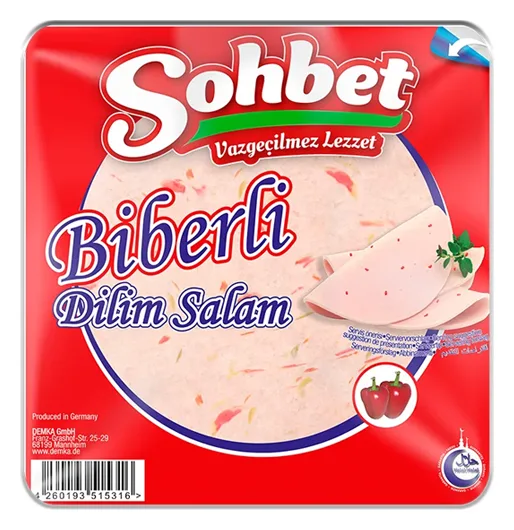 Sohbet Biberli dilim Salam 200g