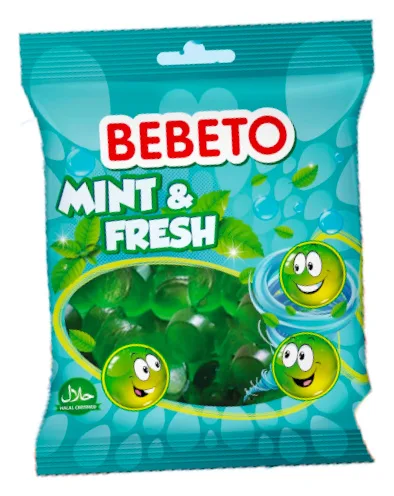 Bebeto Fruchtgummi Mint Fresh 80g