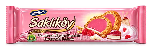 Ülker Sakliköy Vollkornkekse mit Himbeere 100g
