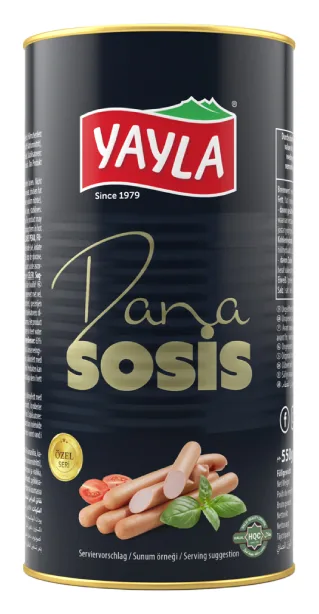 Yayla Dana Sosis 550g