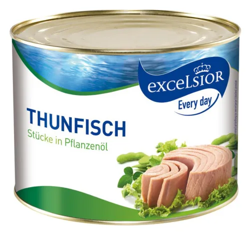Excelsior Tuna Chunks in Vegetable Oil 1705g