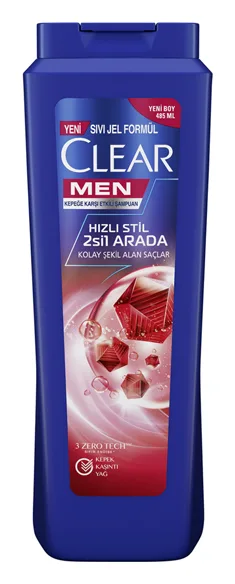 Clear Men 2si1 arada 485ml