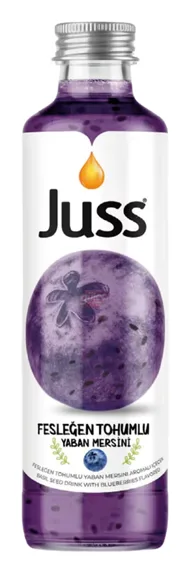 Juss Basil Seed Heidelbeere 250ml