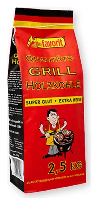 Favorit Grill Holzkohle 2,5kg