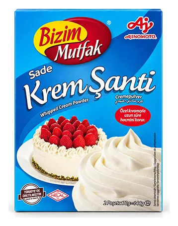 Bizim Mutfak Sade Krem Santi 144g